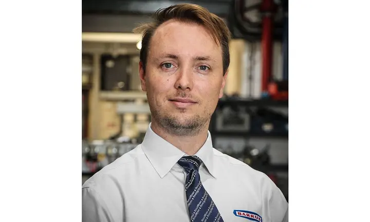 Barrus Names Joel Devine Production Engineering Manager — official British Marine image