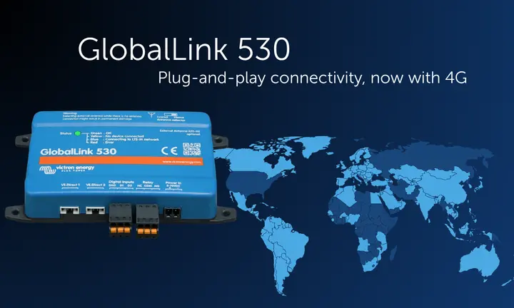 LBG Victron GlobalLink 530 Brings Standard 4G to Remote Boat Monitoring — official source image