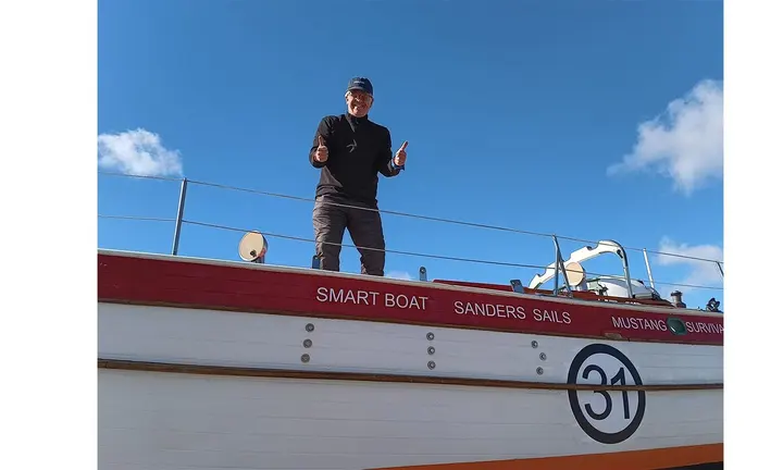 Smart Boat Fits Modular Wiring to 34ft Golden Globe Racer — official British Marine image