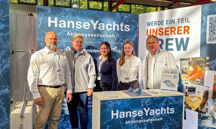 Official boat-builder photograph | Hanse 315: Two-Cabin Sailing Yacht Designed for Easy Handling