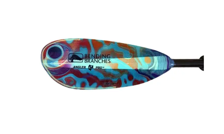 Bending Branches Gives Angler Pro Paddle New Emberstrike Pattern for 2027 — official Bending Branches official 2027 Kayak Fishing product entry, Paddle Sports Show image