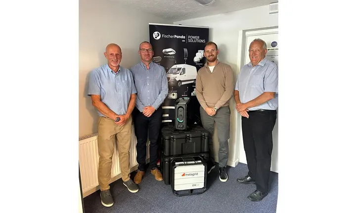 Fischer Panda Adds Instagrid Portable Power to UK Range — official British Marine image
