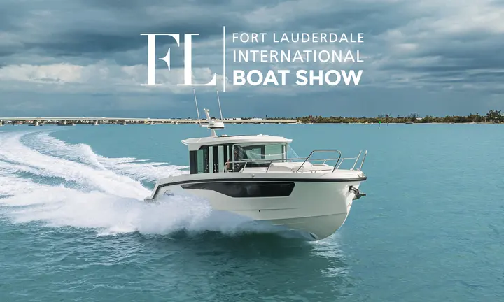 Yamarin Powerboats official photography by Heikki Salonen | Yamarin Aura Cabin Brings Nordic Pilothouse Design to Florida