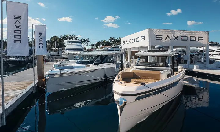 Saxdor Recaps Five-Model Debut at Miami International Boat Show — official Saxdor Yachts image
