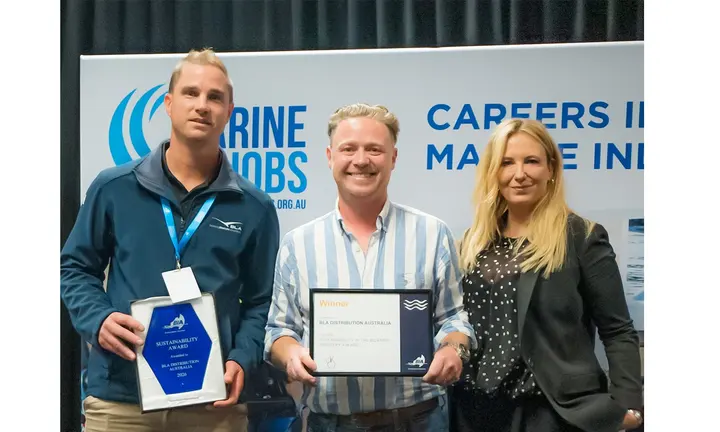 August Race Oceans Assured Earns Australian Industry Recognition — official British Marine image