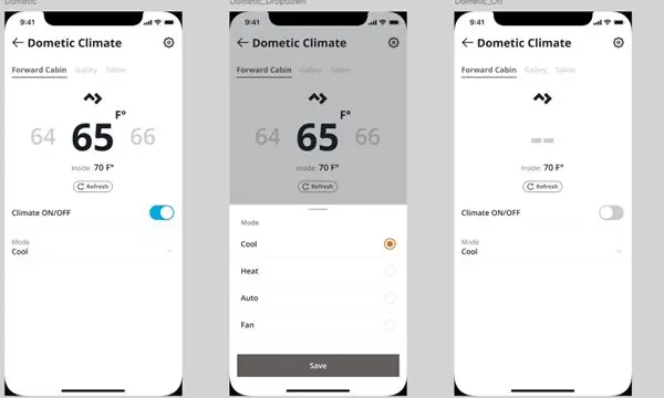 Siren and Dometic Add Cloud-Based Boat HVAC Control