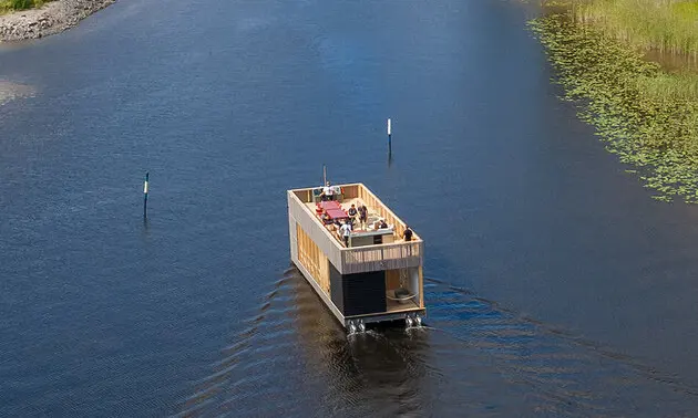 Yamaha HARMO Joins Hydrogen-Powered Sauna Boat Project — official/source image