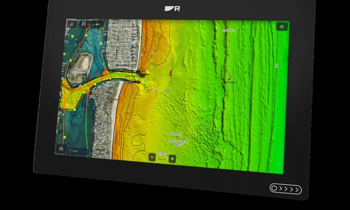 CMOR NEX GEN High-Resolution Charts Expand to Raymarine Axiom 2 — official Raymarine image
