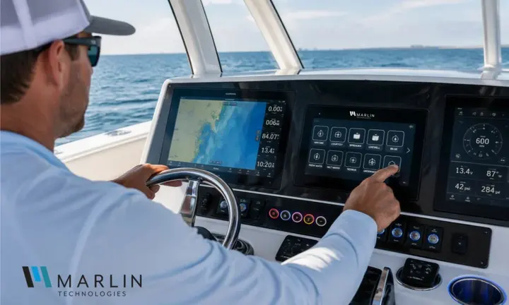 Marlin Technologies Shows M-Flex Modular Boat Controls at IBEX 2026 — official Marlin Technologies official IBEX 2026 announcement image