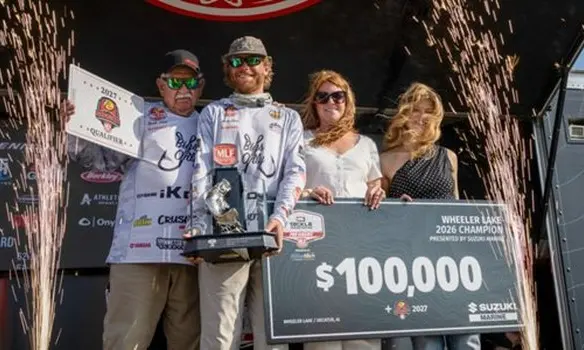 Banks Shaw Comes From Behind to Win at Wheeler Lake — official Yamaha Marine image