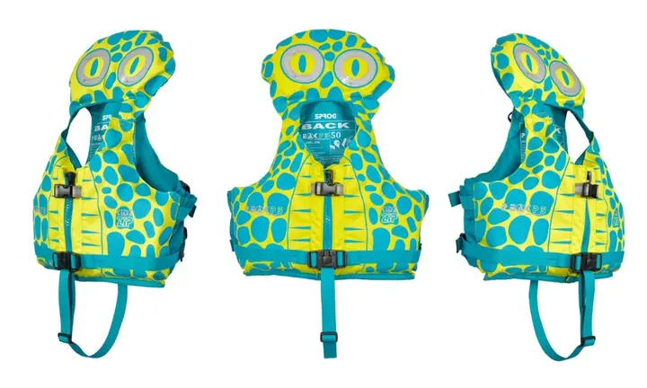 Peak PS Kidz Zip PFD Uses Dinosaur Design to Encourage Children to Wear Flotation — official Paddle Sports Show official 2027 recreational product presentation: Peak PS Kidz Zip image