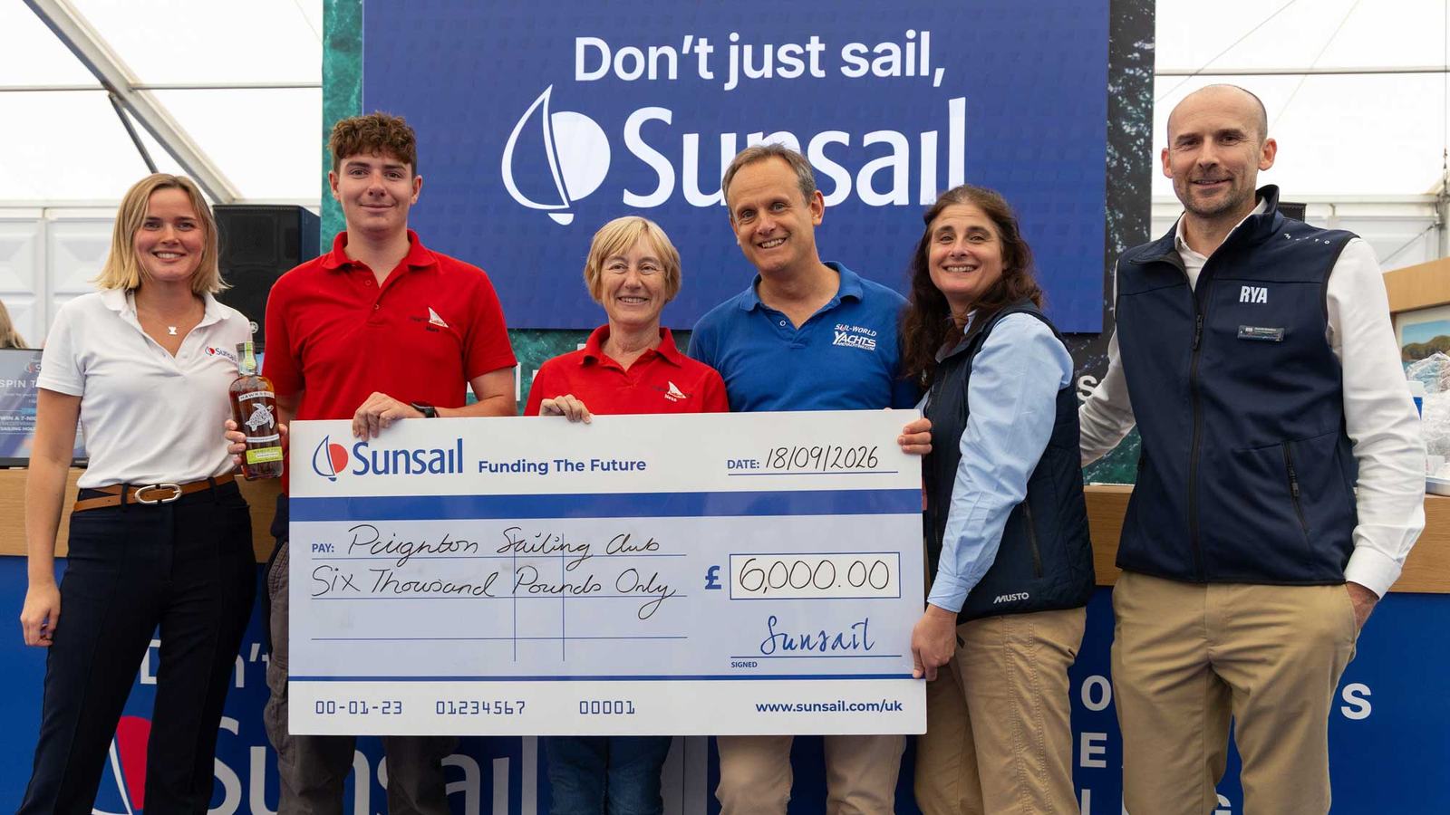 Paignton Sailing Club Wins £6,000 for Mums on the Water Programme — official source image