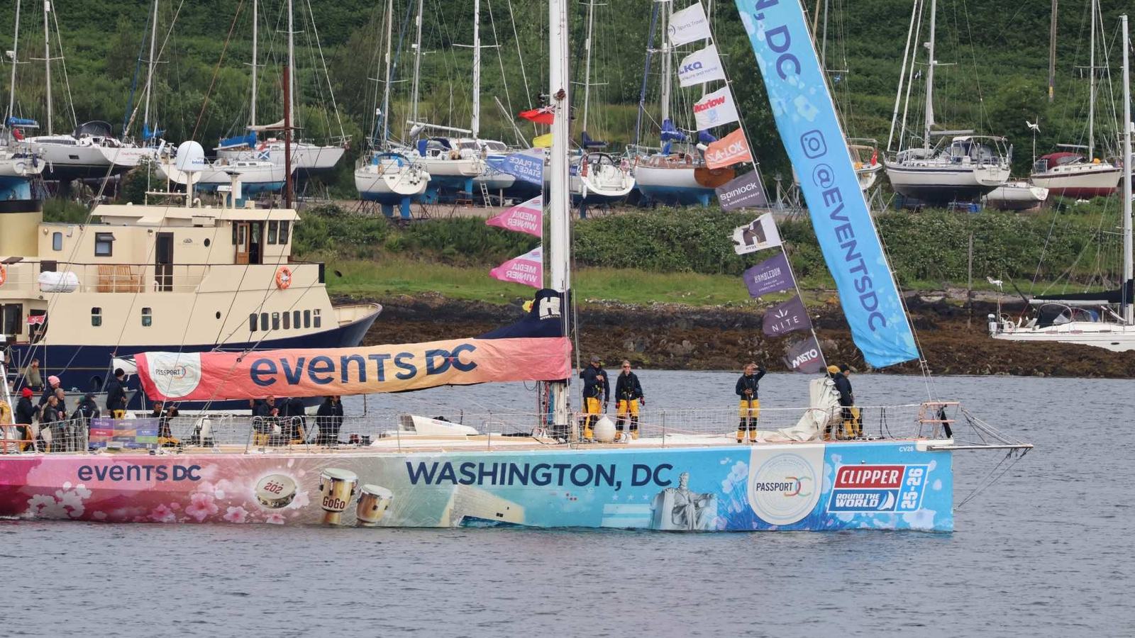 Oban's Clipper Race Stopover Celebrates Scotland's Coastal Communities — official source photograph
