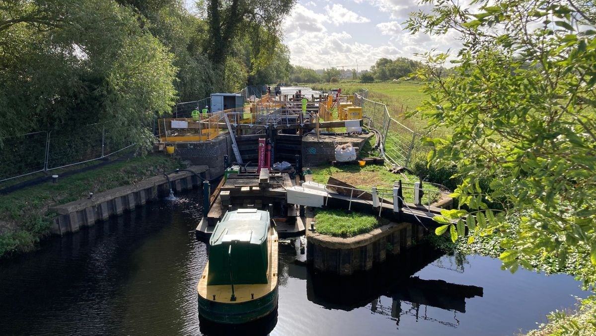 Cossington Lock Repairs Brought Forward Ahead of Winter Flood Risk — source-specific editorial photograph