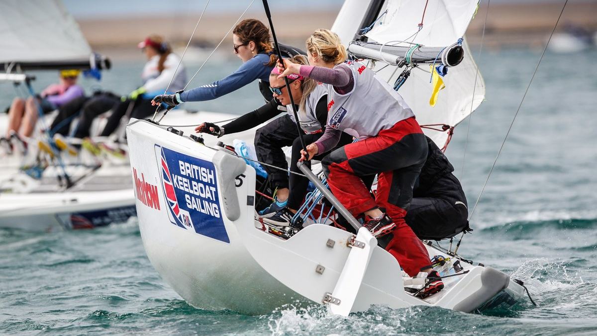 Weymouth Prepares for RYA Schools Match Racing Championships — source-specific editorial photograph