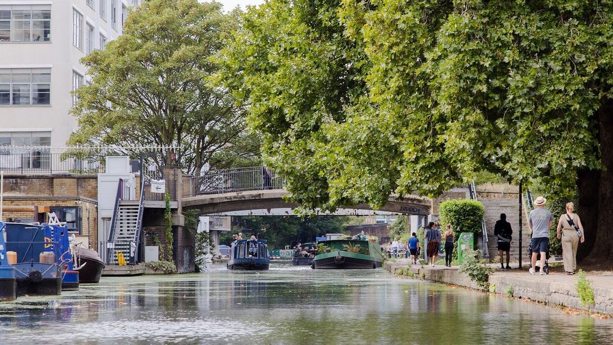 Bow-to-Islington Canal Walk Traces East London’s Waterway History — source-specific editorial photograph
