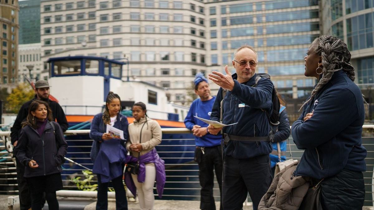 London Docklands Black History Walk Explores the Port’s Legacy — source-specific editorial photograph