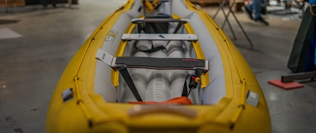 WTX inflatable craft at Paddle Sports Show 2026 — official exhibitor photograph