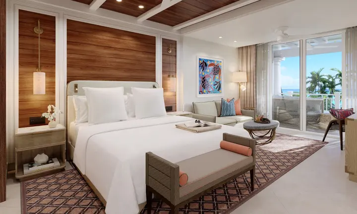 The Ocean Club Four Seasons official refurbished Hartford Wing room image.