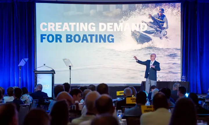 NMMA / IBEX | IBEX Industry Address Calls for More Accessible and Affordable Recreational Boat