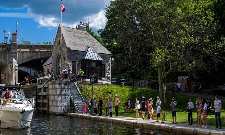 Parks Canada — historic Rideau Canal lockstation