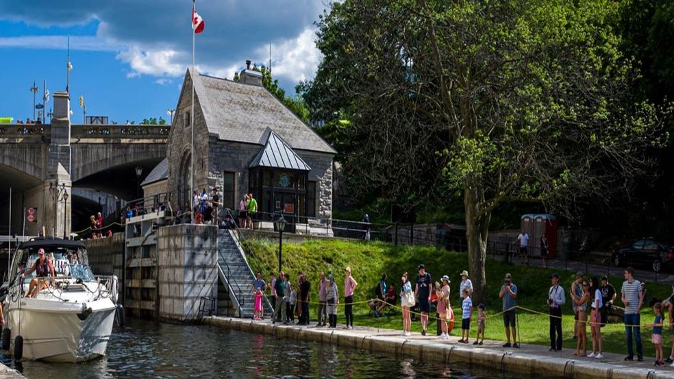 Parks Canada — historic Rideau Canal lockstation