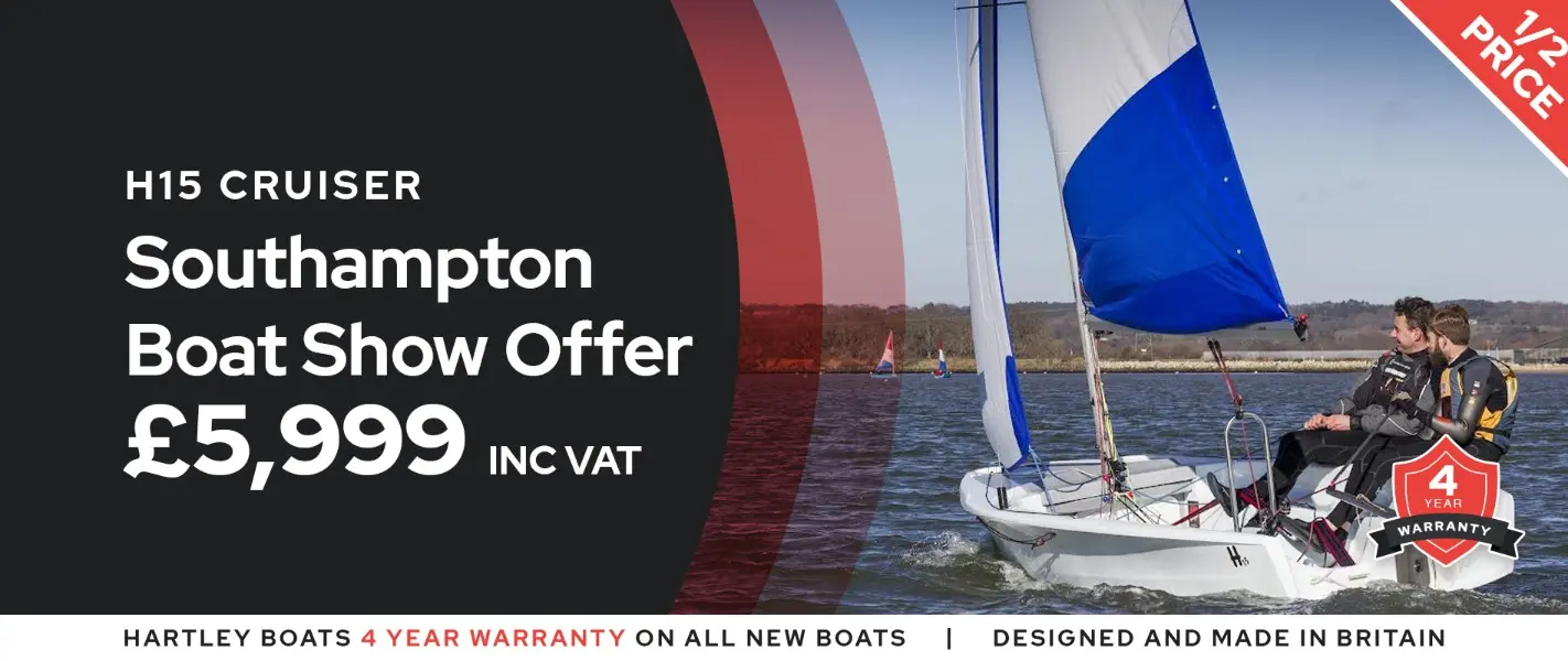 H15 Cruiser — official Hartley Boats image