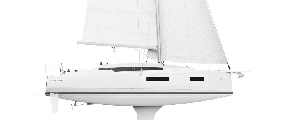 Sun Odyssey 350 — official Jeanneau image