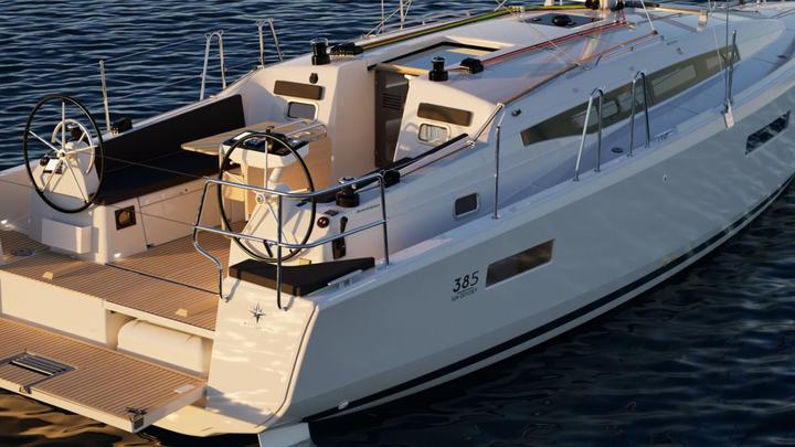 Sun Odyssey 385 — official Jeanneau image