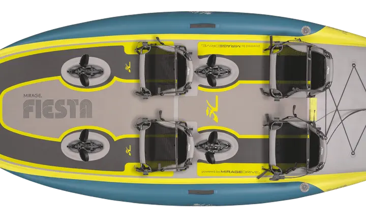 Mirage iTrek Fiesta — official Hobie image