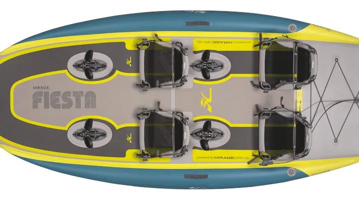 Mirage iTrek Fiesta — official Hobie image