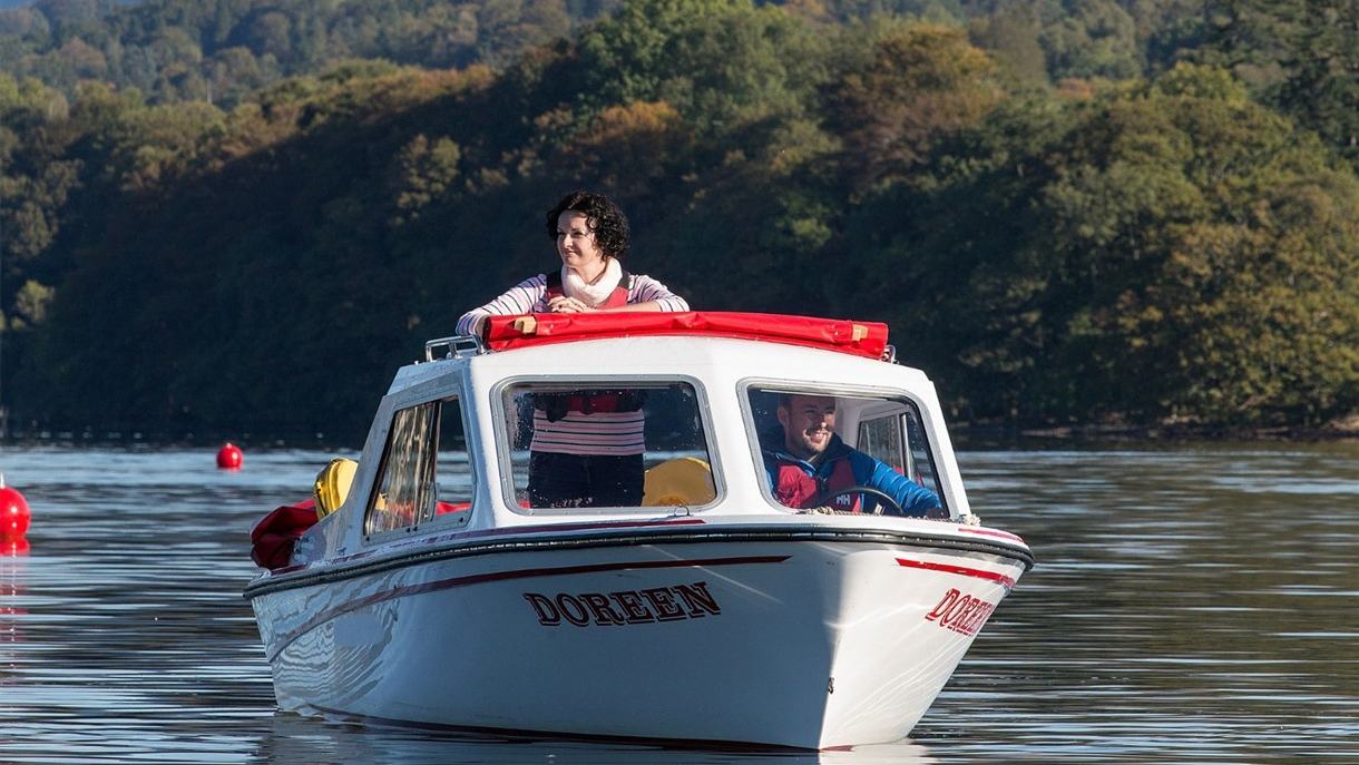 Visit Lake District official Windermere self-drive boat photography