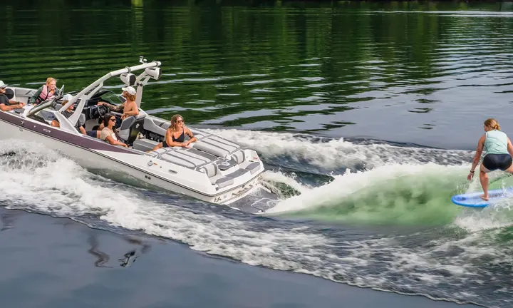 Official 2027 Malibu Wakesetter 20 VTX action image