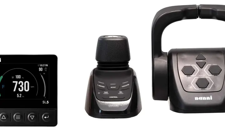 Nanni Nova Combines ZF Joystick, New Lever and SI-5 Display — source image