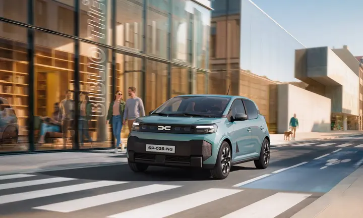 Official New Dacia Spring 2026 press image