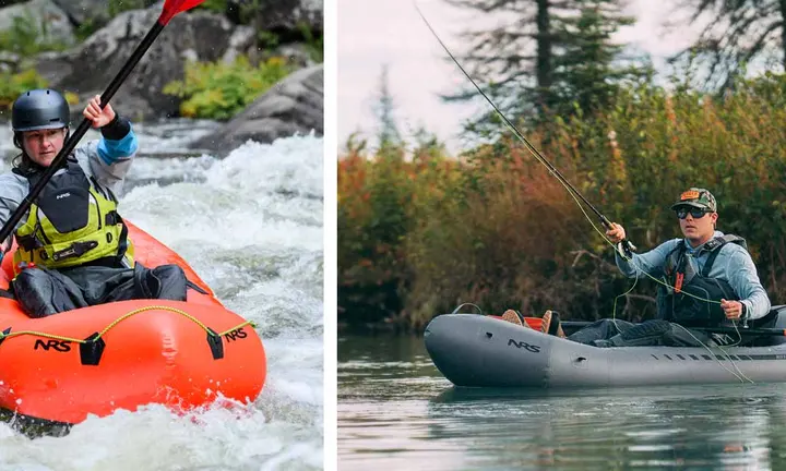 Official NRS packraft Vertex outfitting hero image