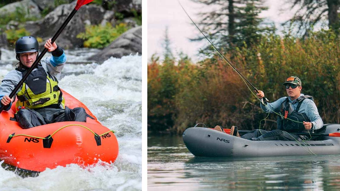 Official NRS packraft Vertex outfitting hero image