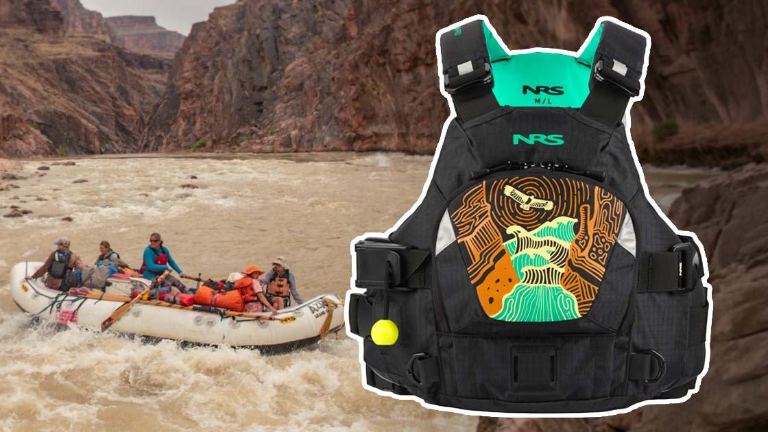 Official NRS Whale Foundation Ninja Pro PFD campaign image