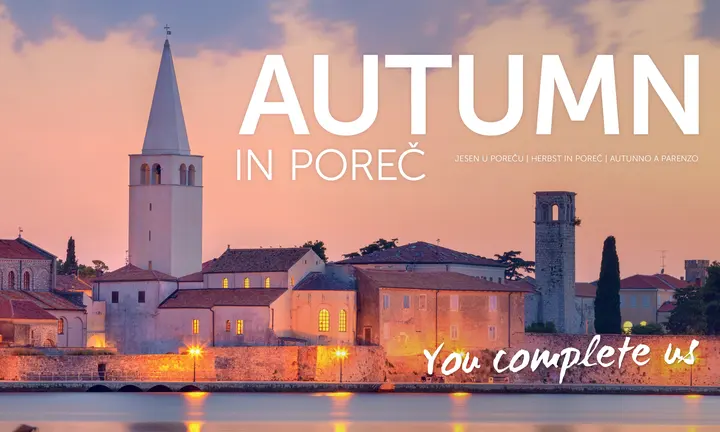 Official tourism image for autumn Porec