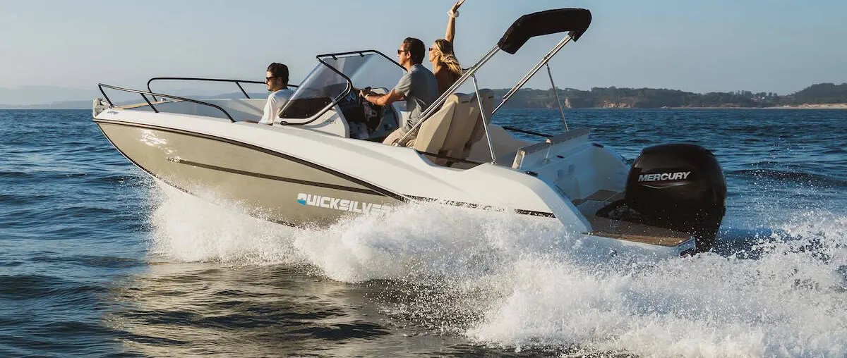 Official source image — Quicksilver 625 Open Replaces 605 Open With Seven-Person Dayboat Layout