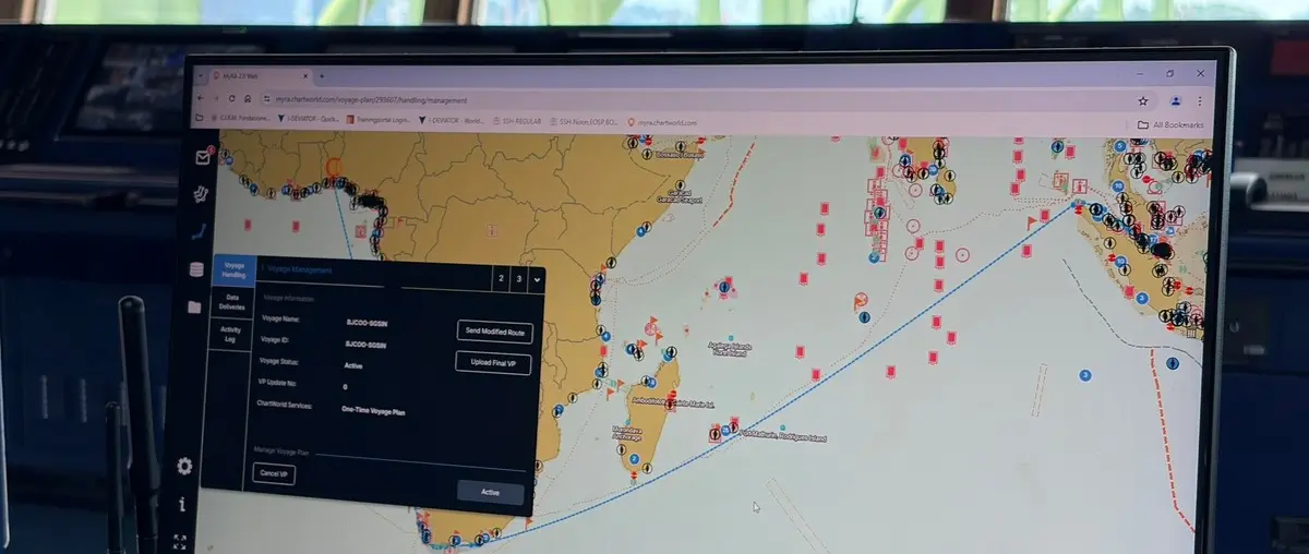 Raymarine Commercial Launches MyRA 2.0 Web Voyage-Planning Platform — source image