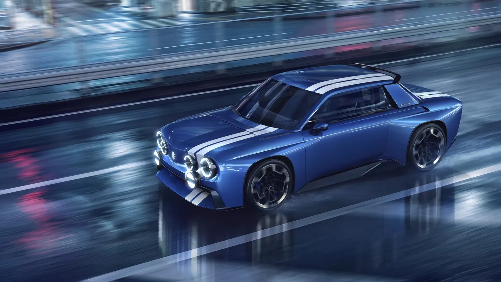 Official Renault 8 Gordini Concept press image