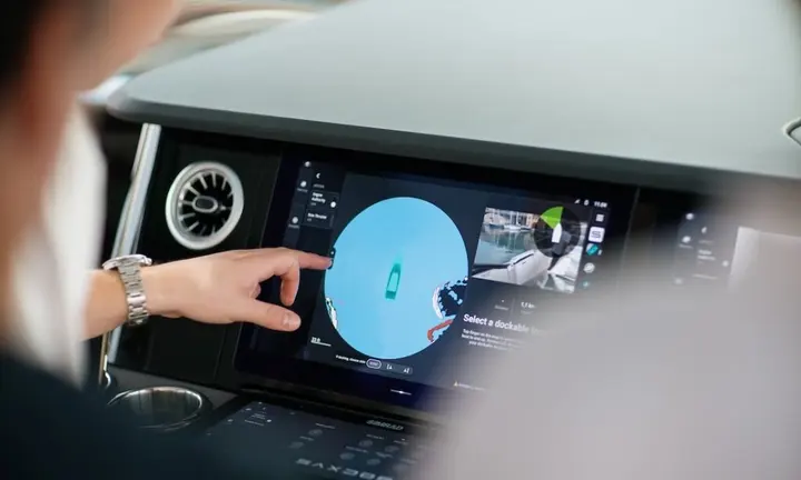 Saxdor Integrates Simrad AutoCaptain Autonomous Docking System — source image