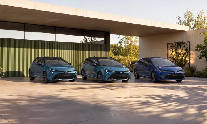 Official Toyota Corolla 60th Anniversary 2026 press image