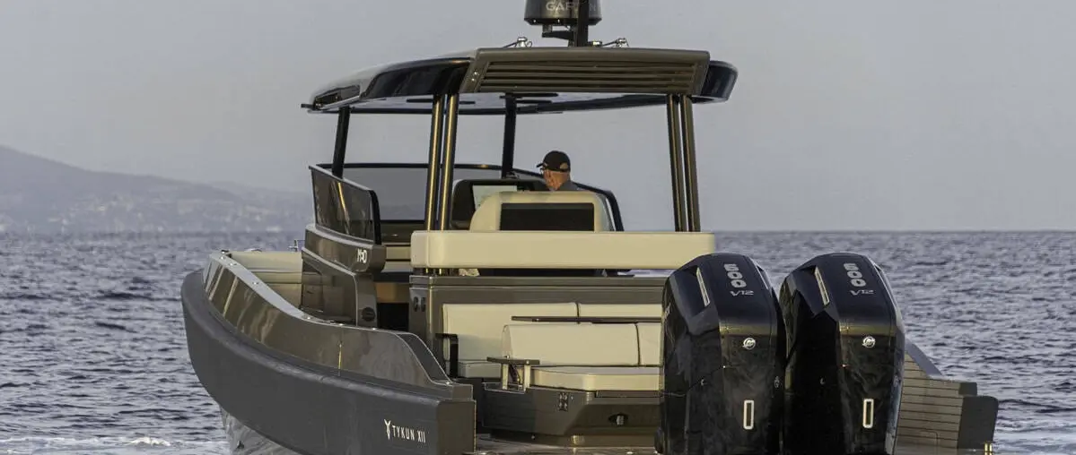 TYKUN XII Debuts as 50-Knot Aluminium Superyacht Tender — source image