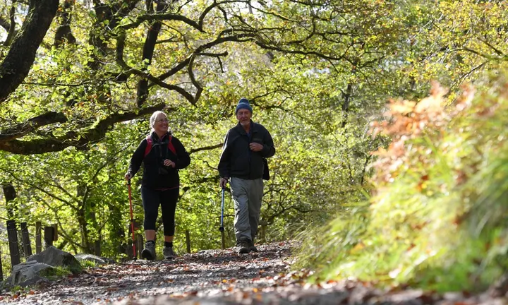 Official Visit Wales autumn coast and walking image