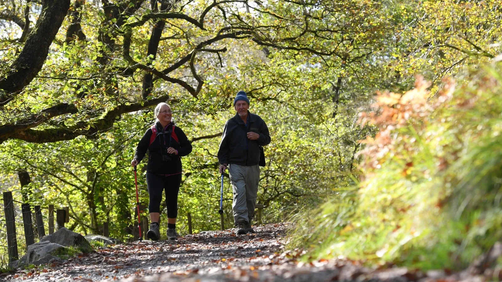 Official Visit Wales autumn coast and walking image