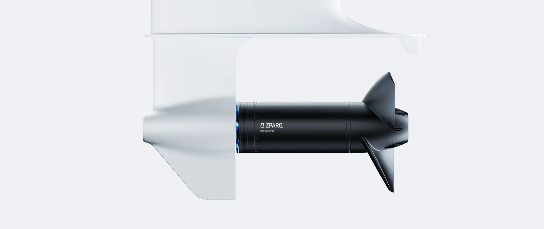 Zparq Z10 electric outboard — official manufacturer image